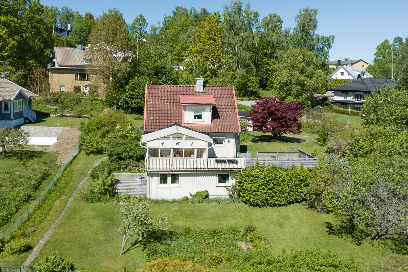 Villa, Myrtengatan 1, Brämhult, Borås