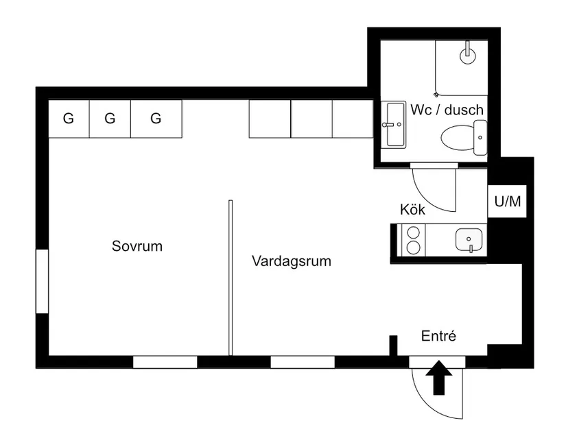 Bostadsrätt, Gustavsgatan 12B, Styallhagen, Västerås