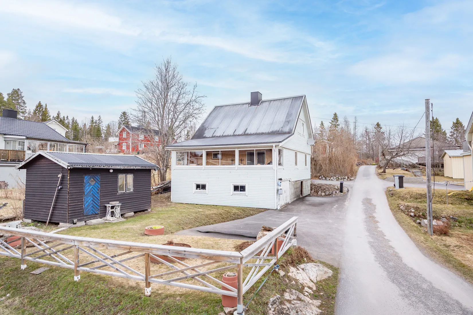 Villa, Bergtoppsgatan 12, Fagervik, Timrå