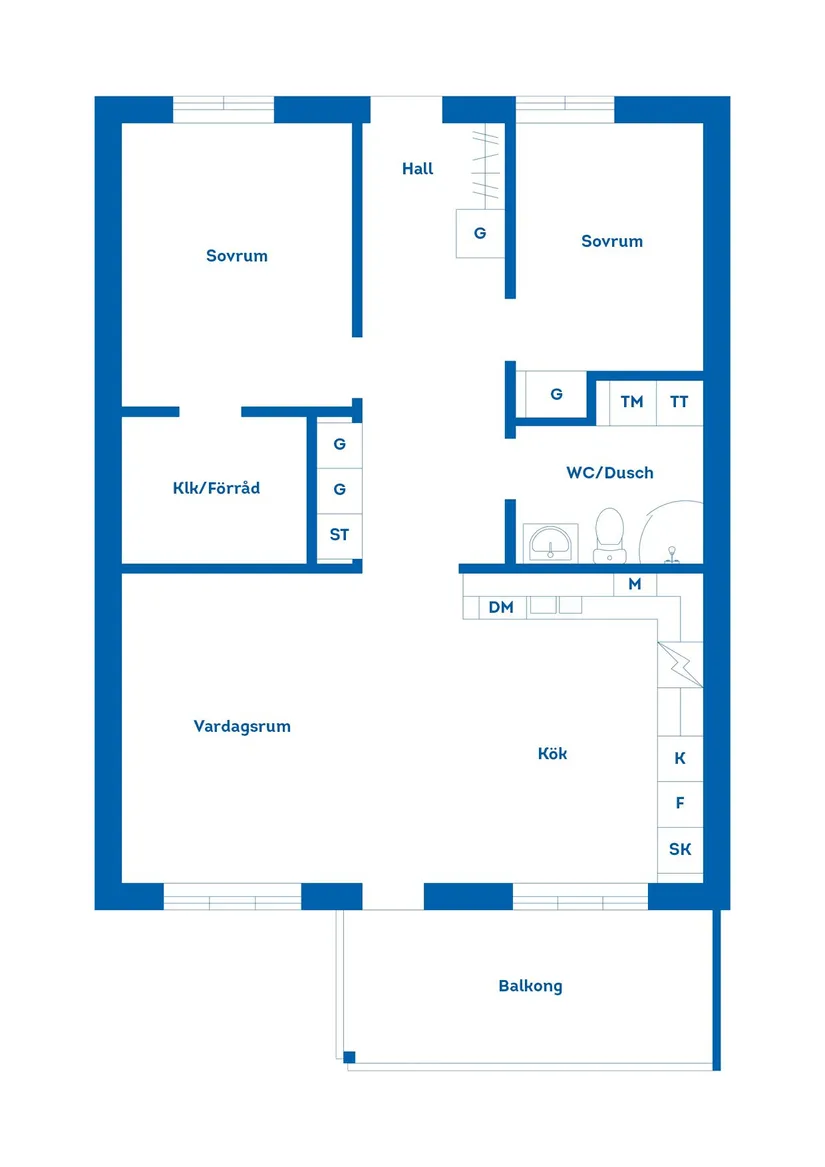 Bostadsrätt, Stäppan 2E, Leksand