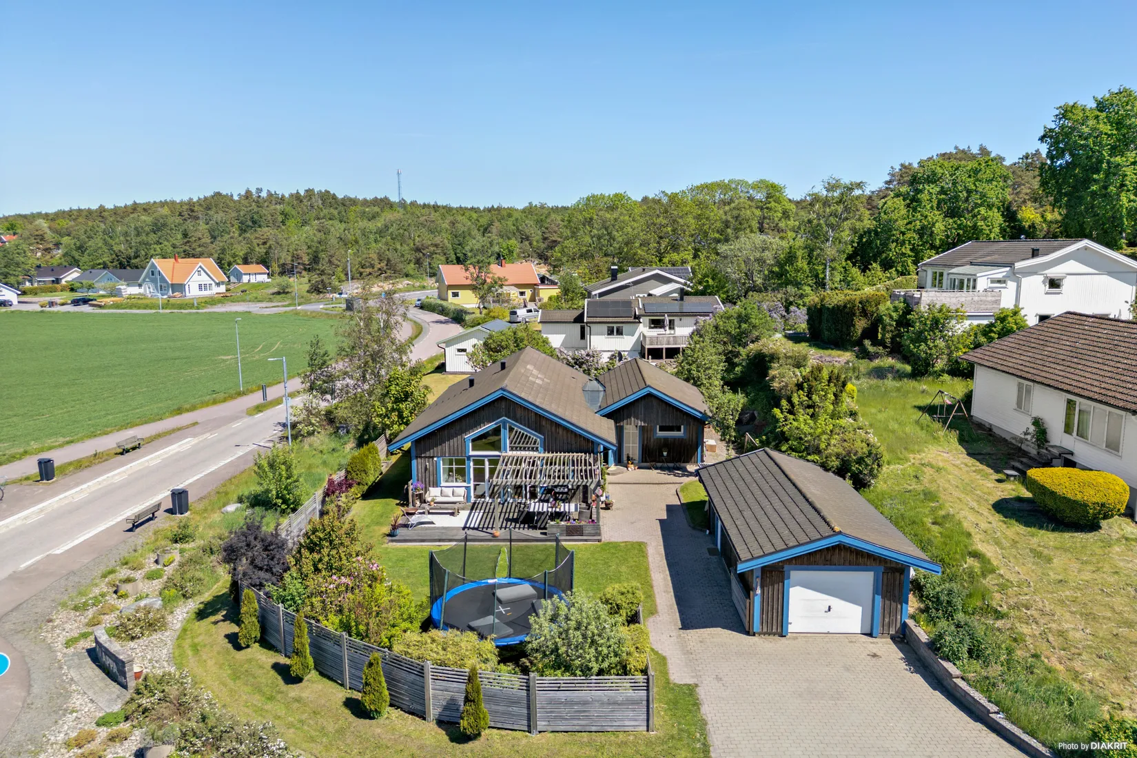 Villa, Gustav Alberts väg 1, Åsa- Kläppa, Kungsbacka
