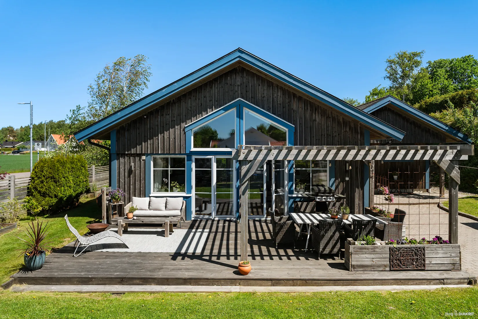 Villa, Gustav Alberts väg 1, Åsa- Kläppa, Kungsbacka