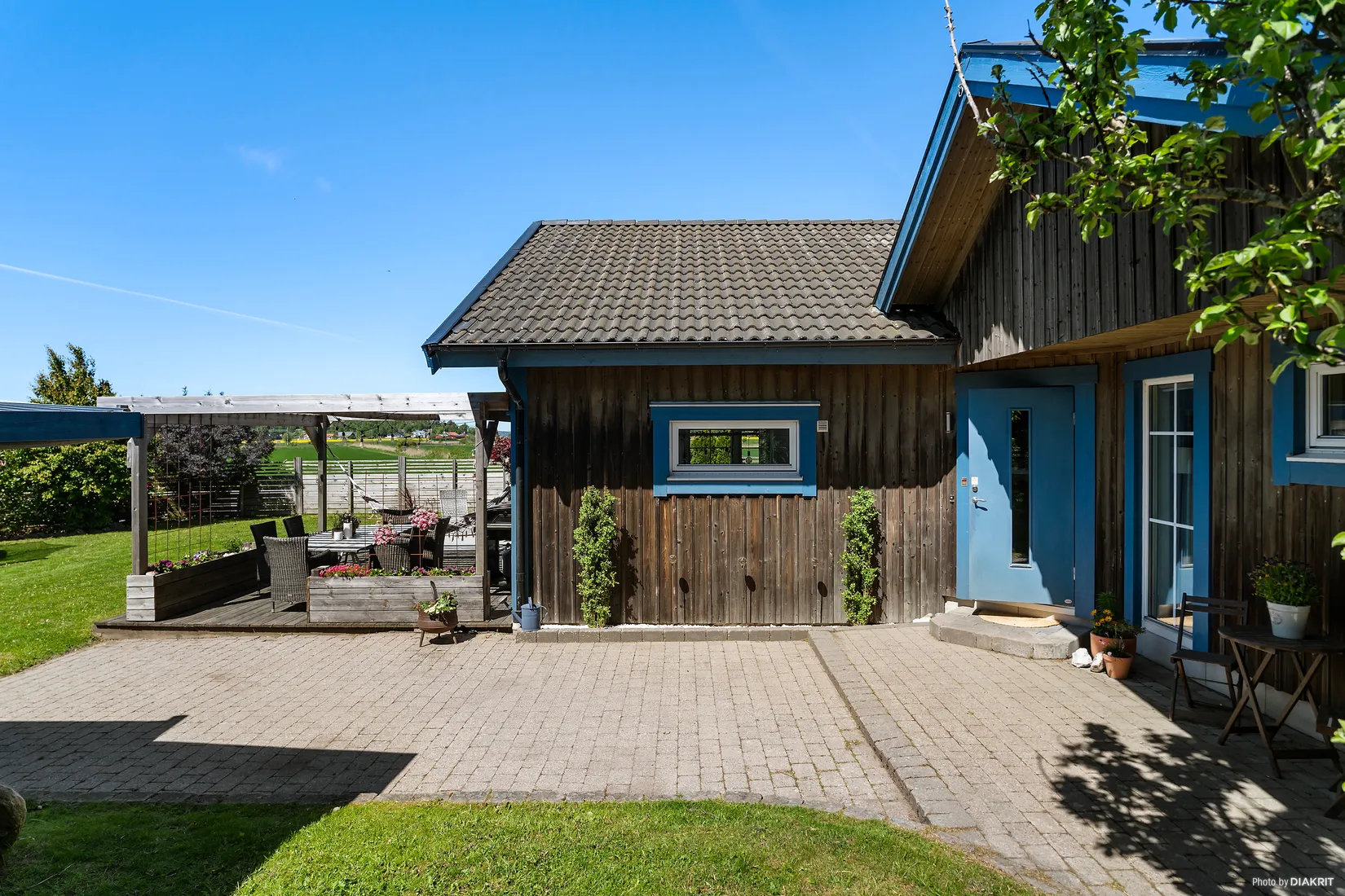 Villa, Gustav Alberts väg 1, Åsa- Kläppa, Kungsbacka