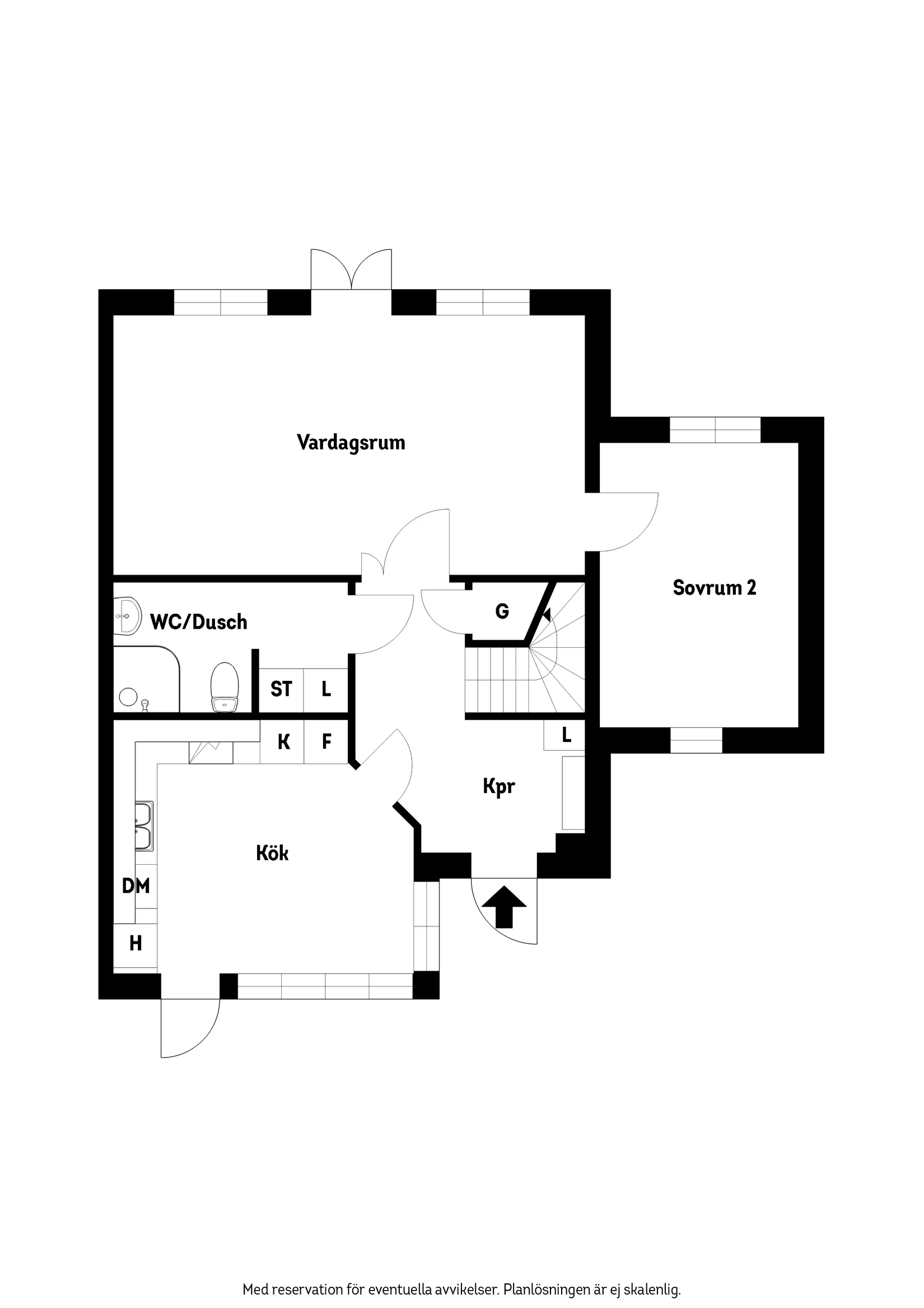 Bostadsrätt, Radhus, Brisgatan  2A, Nya Kungsgården, Ängelholm