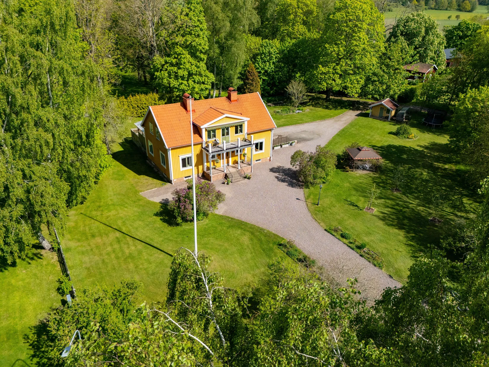 Villa, Kinne-Kleva Prästgård 1, Kinnekulle, Götene