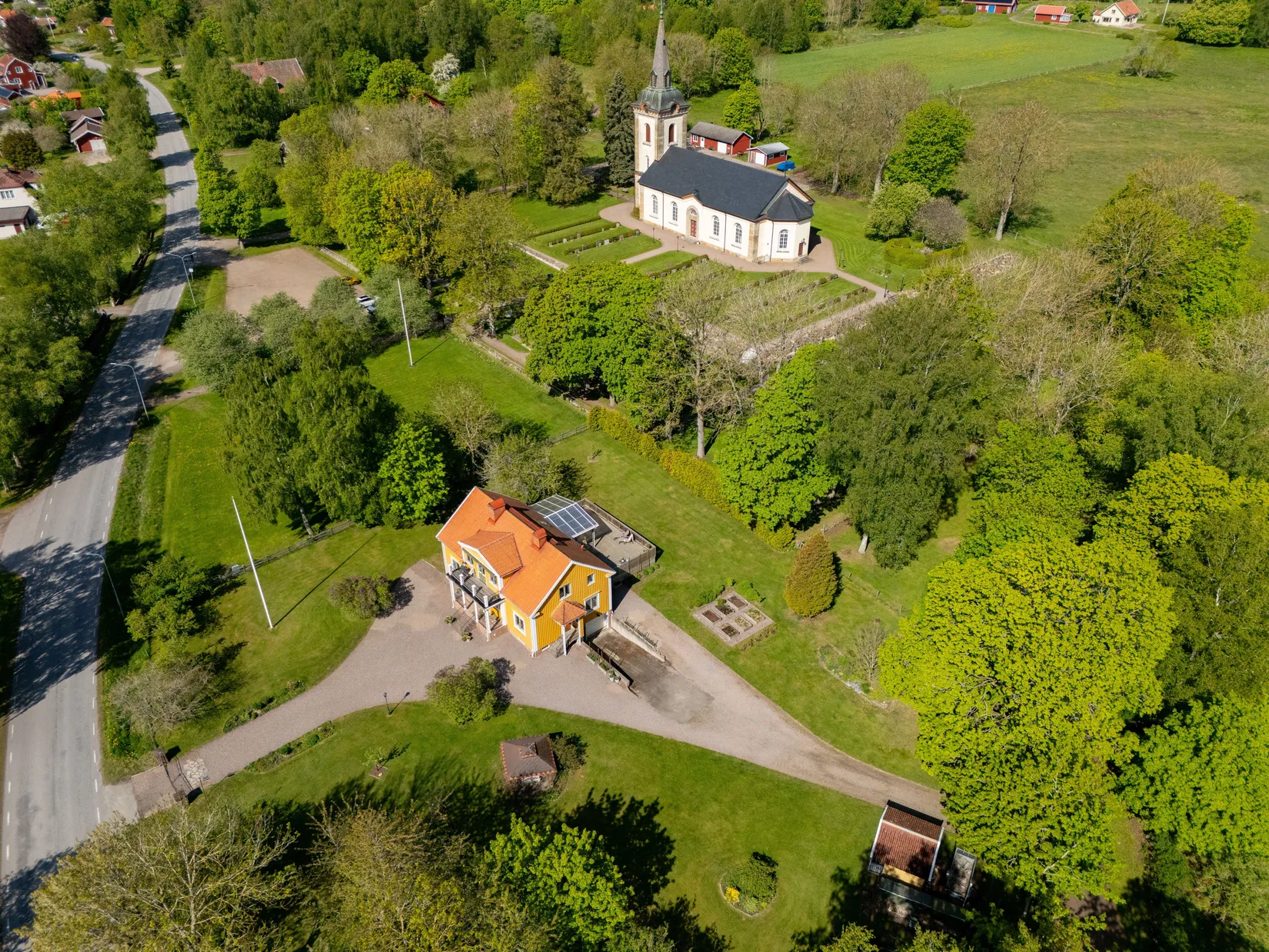 Villa, Kinne-Kleva Prästgård 1, Kinnekulle, Götene