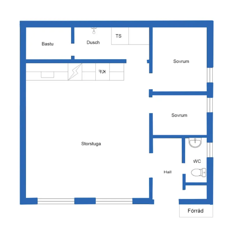 Bostadsrätt, Rödluvevägen 8M, Gesunda, Mora