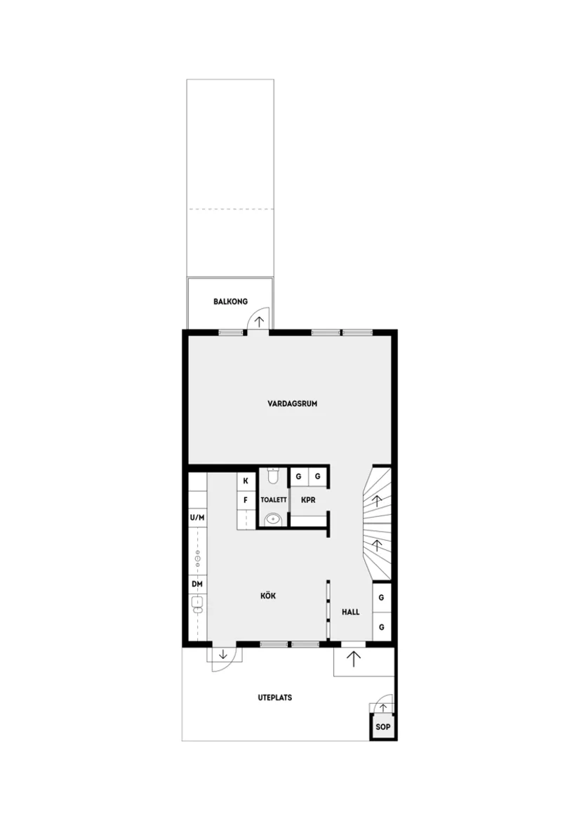 Villa, Radhus, Lövängsvägen 123, Ella Gård, Täby