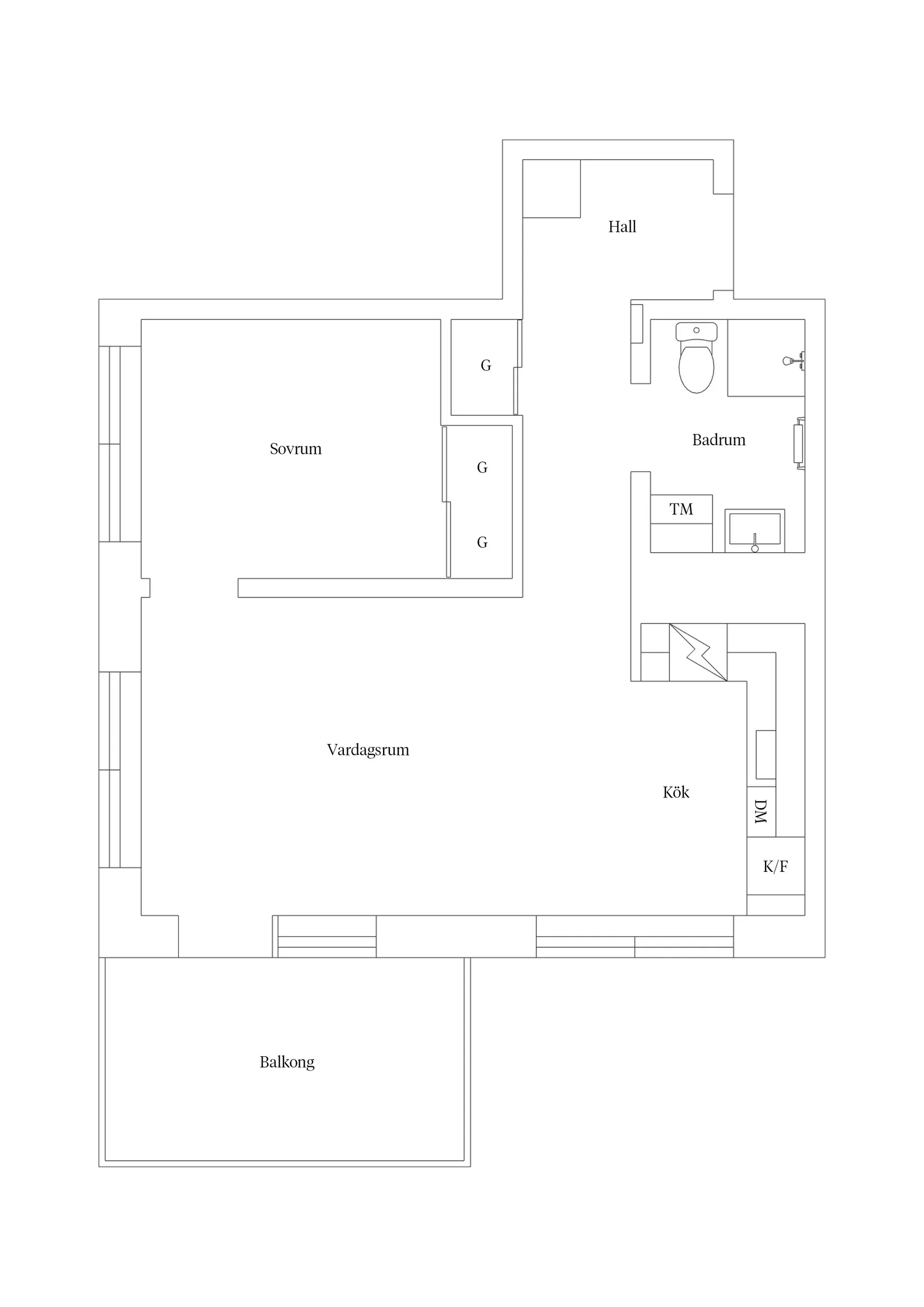 Bostadsrätt, Ångfärjekajen 22, Varvsstaden, Malmö