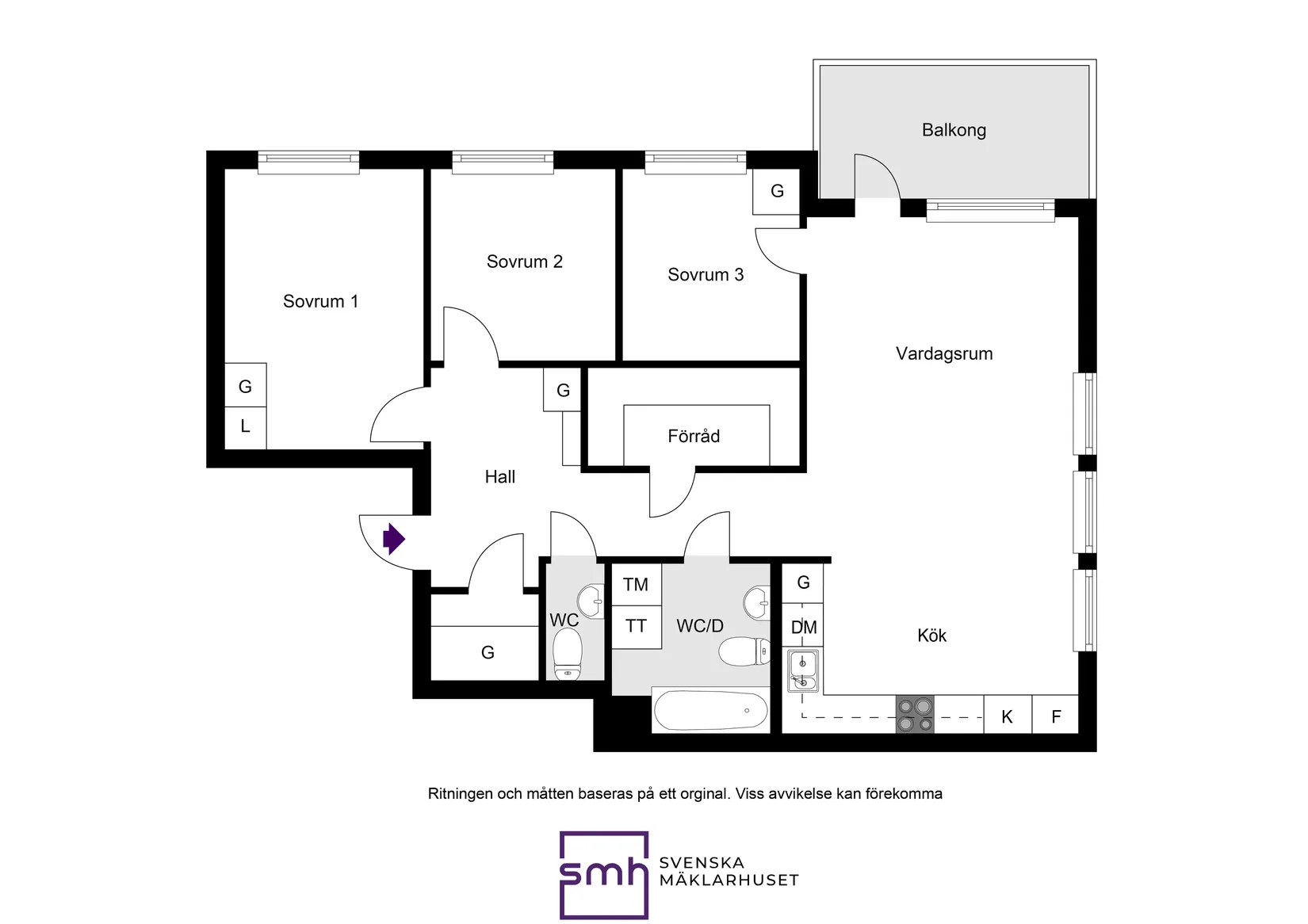 Bostadsrätt, Beckomberga Allé 6, Bromma / Beckomberga, Stockholm