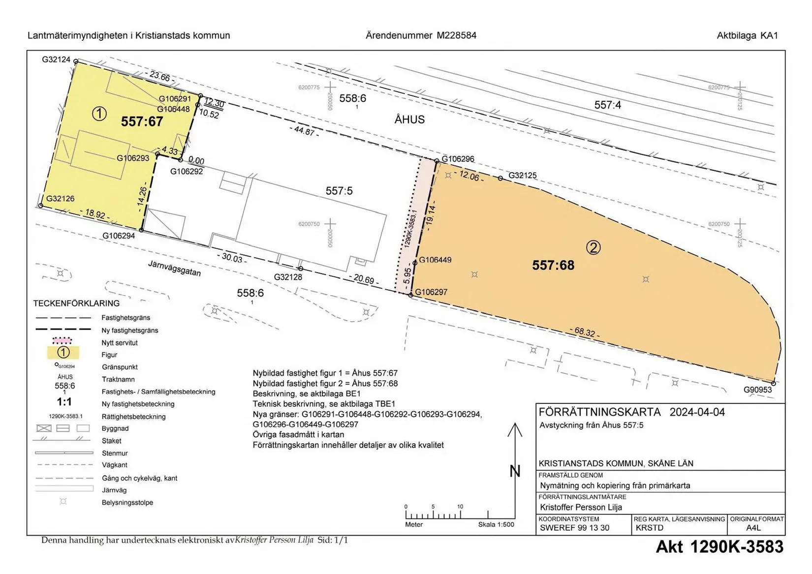 Villa, Järnvägsgatan 2D samt Järnvägsgatan 2C, Åhus, Kristianstad