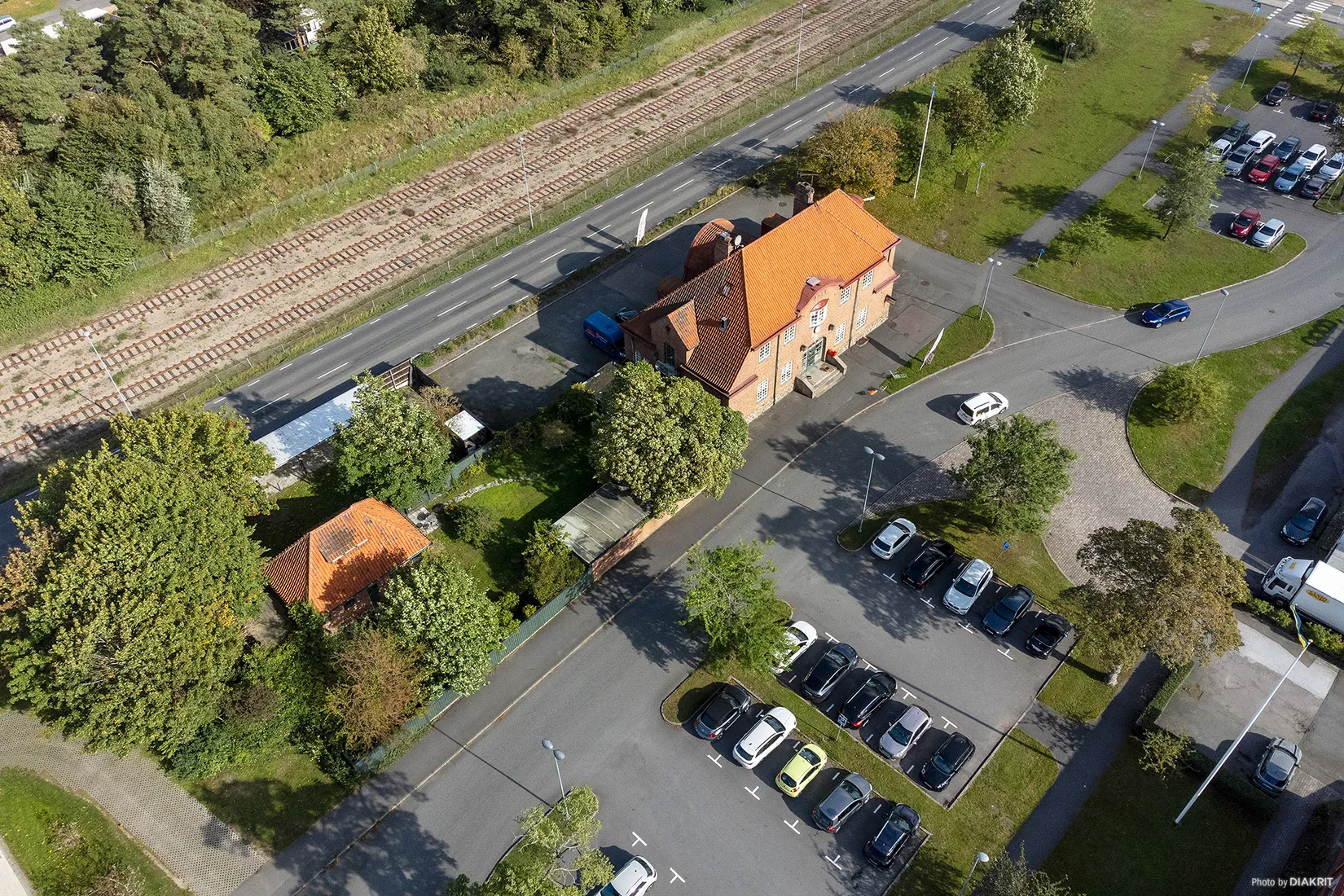 Villa, Järnvägsgatan 2D samt Järnvägsgatan 2C, Åhus, Kristianstad