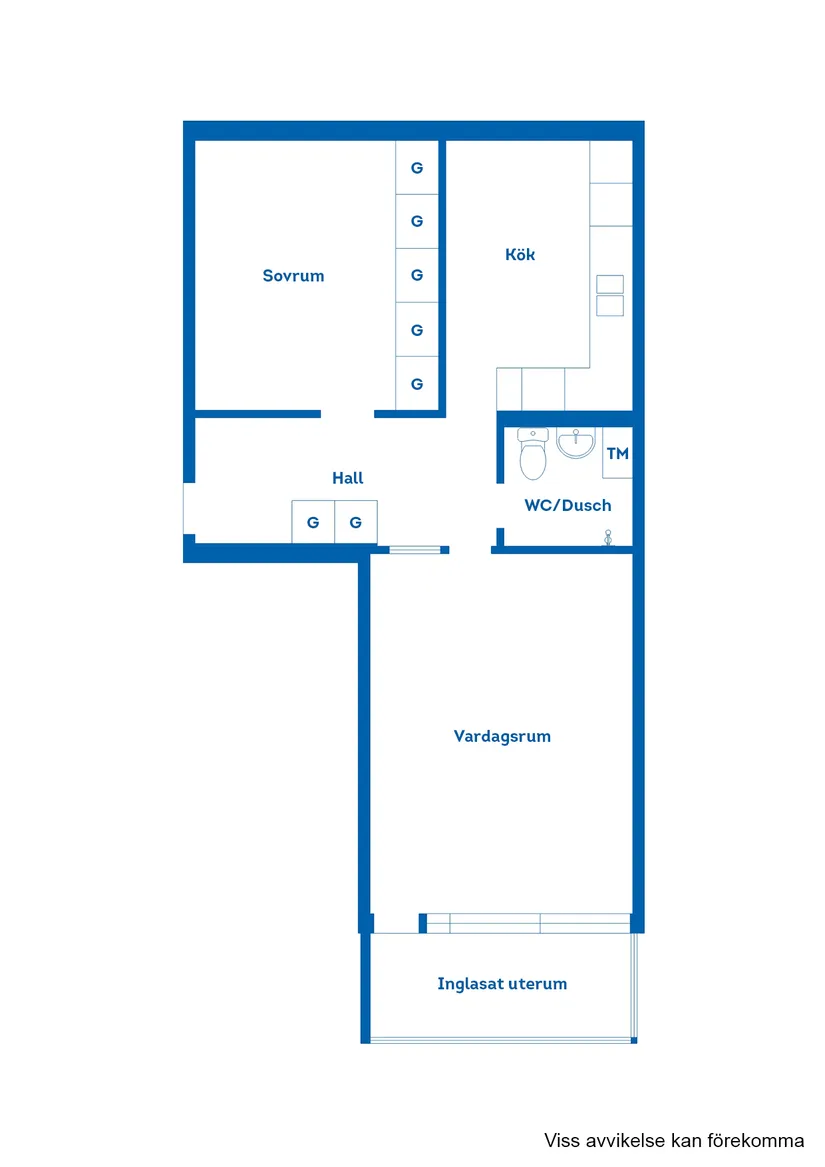 Bostadsrätt, Lindblomsvägen 4C LGH 1201, Espedalen, Ronneby