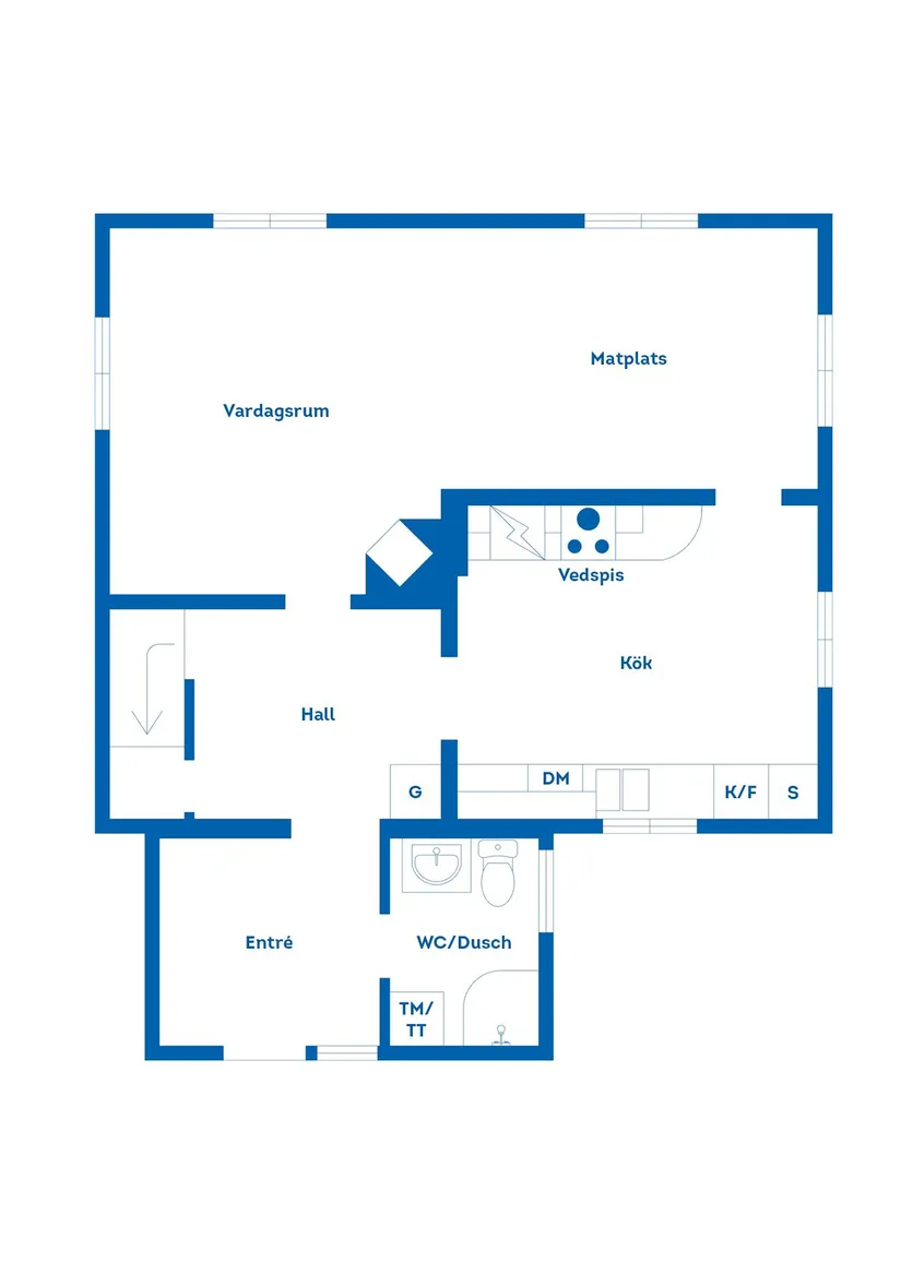 Villa, Gamla Näsvägen 3, Centrala Älvdalen, Älvdalen