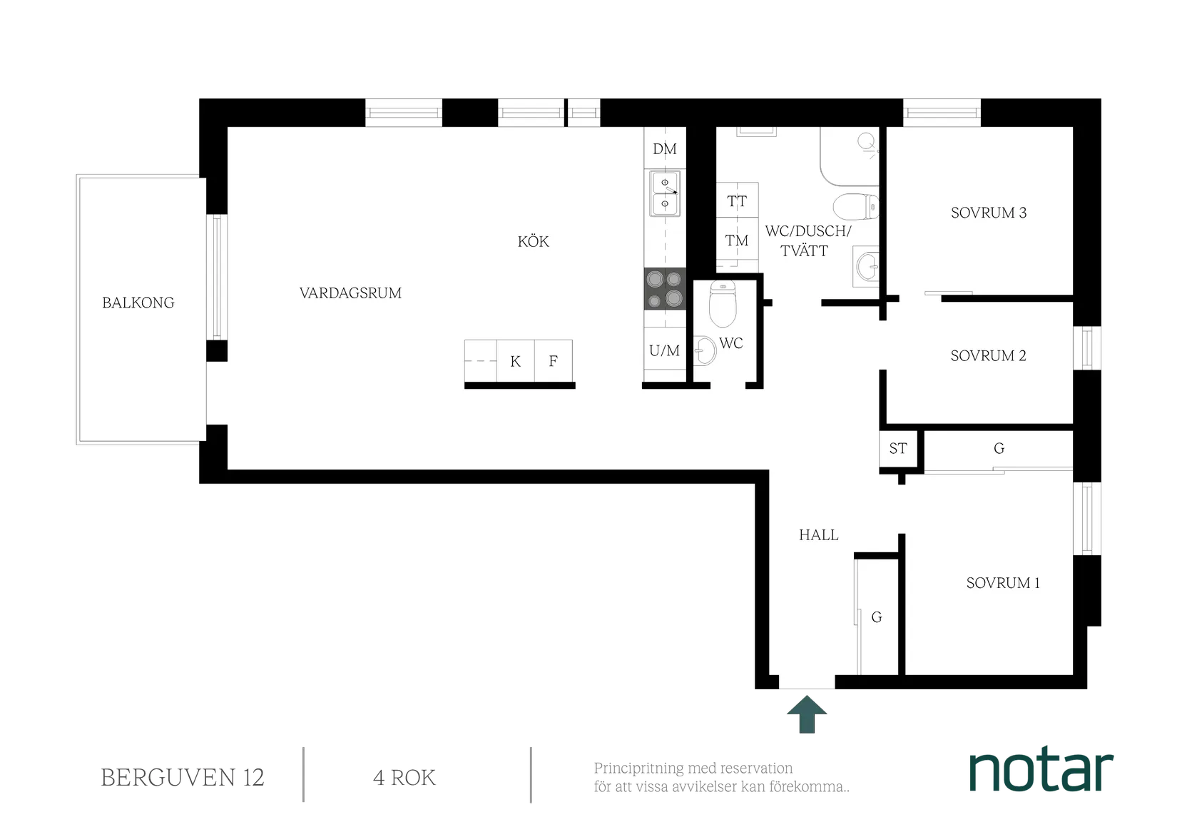 Bostadsrätt, Berguven 12, Hovås, Göteborg