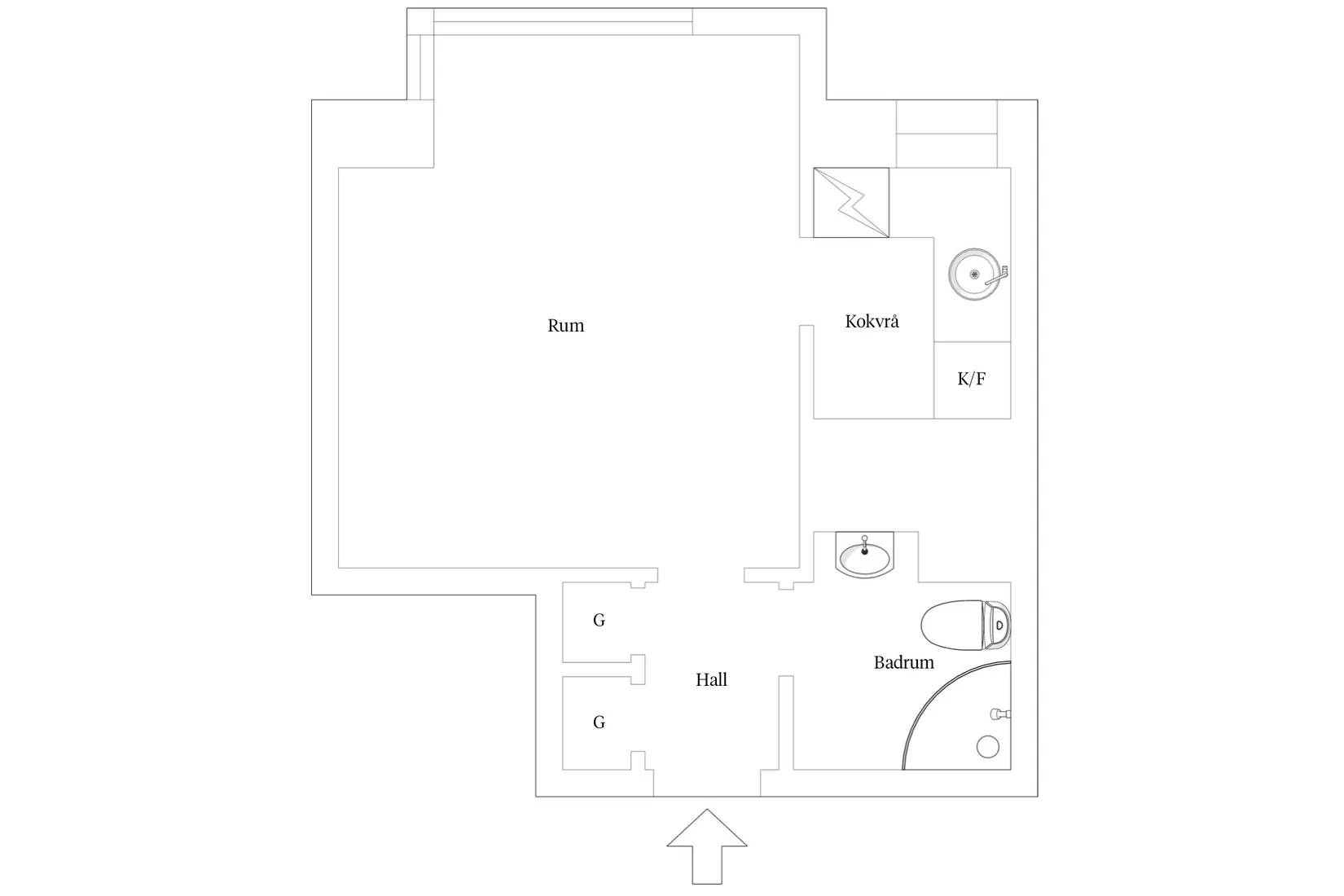 Bostadsrätt, Strålgatan 35, 3 Tr, Lilla Essingen, Stockholm