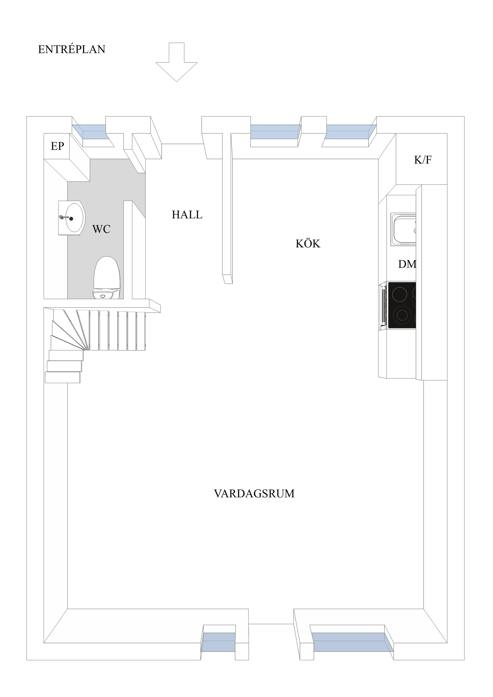 Bostadsrätt, Radhus, Vintervägen 73, Bollstanäs, Upplands Väsby