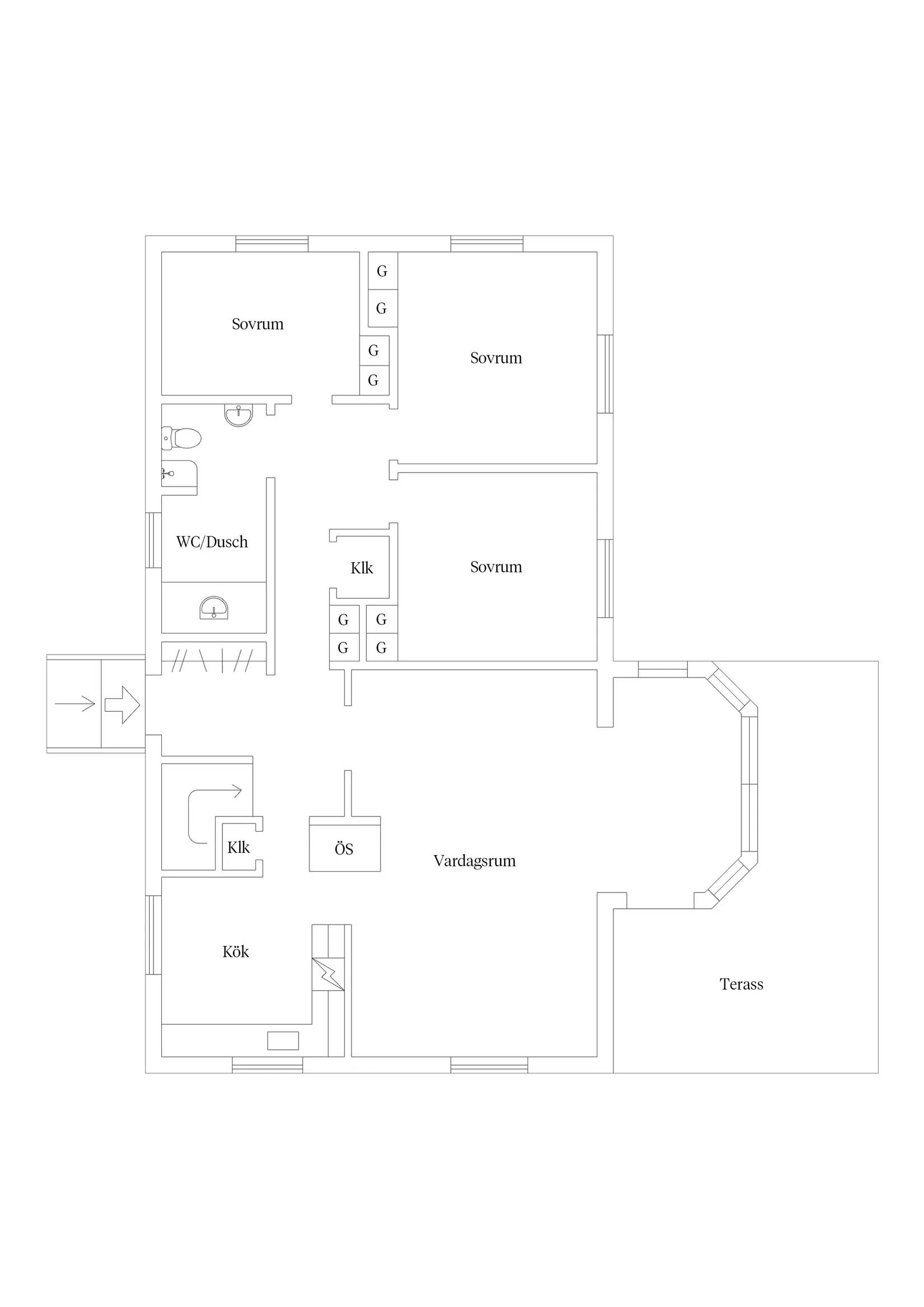 Villa, Vibyvägen 31, Viby, Sollentuna