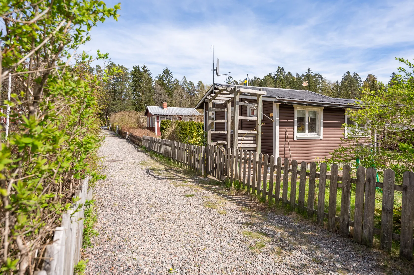 Fritidshus, Rödkolsstigen 2, Eklundsnäs koloniområde, Södertälje