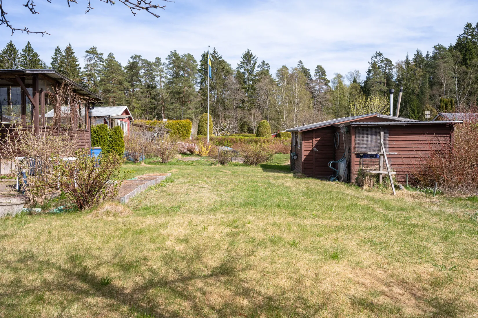 Fritidshus, Rödkolsstigen 2, Eklundsnäs koloniområde, Södertälje