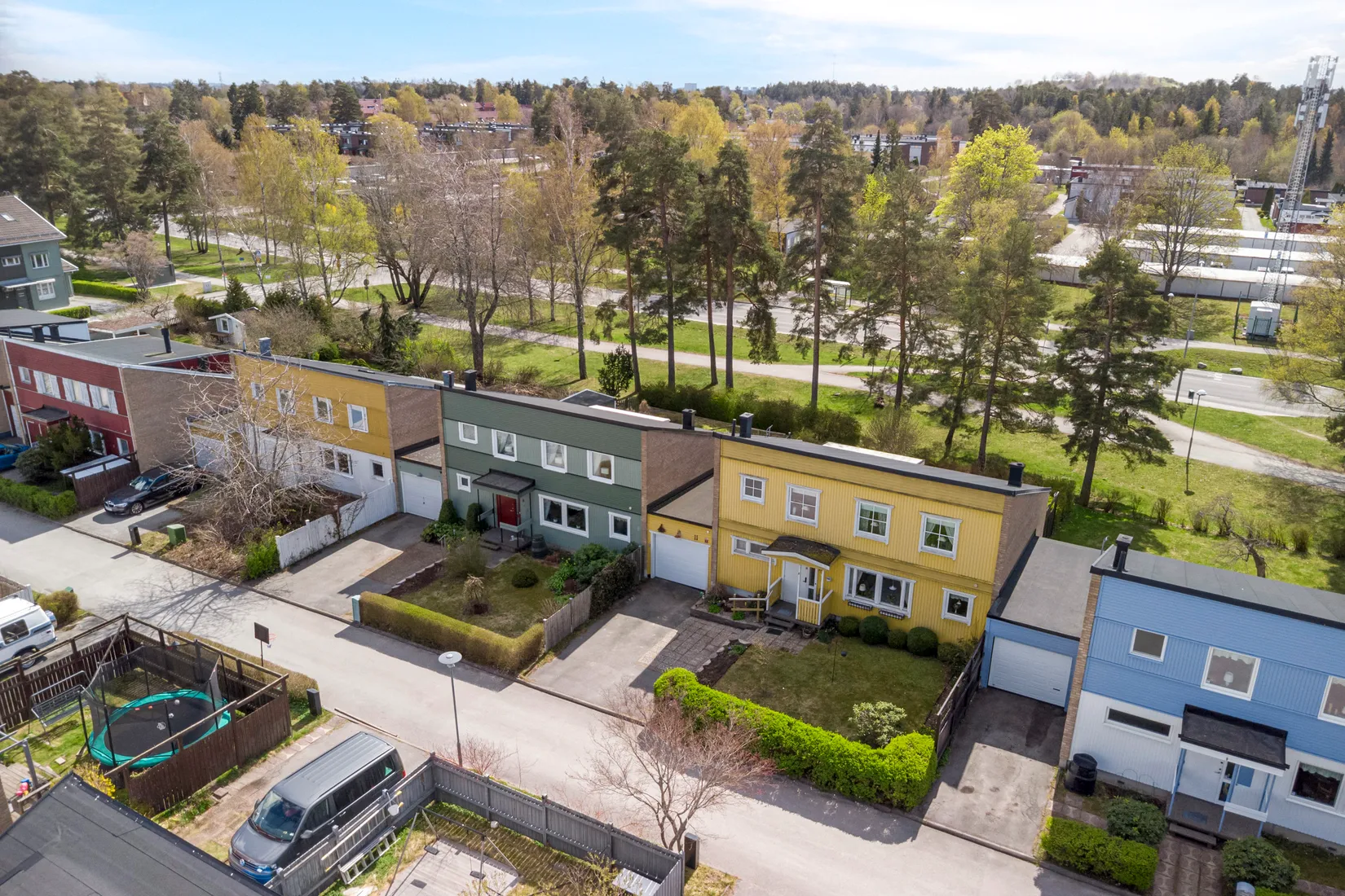 Villa, Radhus, Tumultgränd 11, Kälvesta, Stockholm