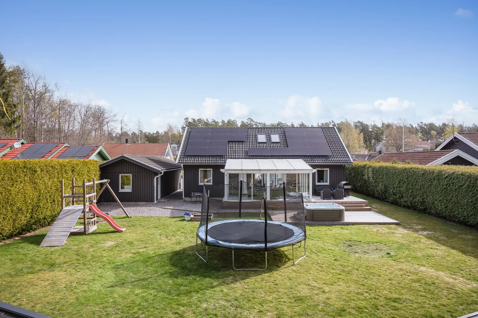 Villa, Blåeldsvägen 27, Ensjön, Norrköping