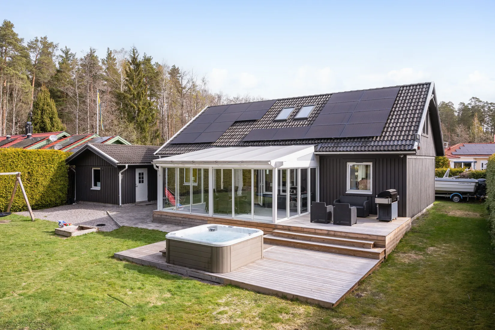 Villa, Blåeldsvägen 27, Ensjön, Norrköping