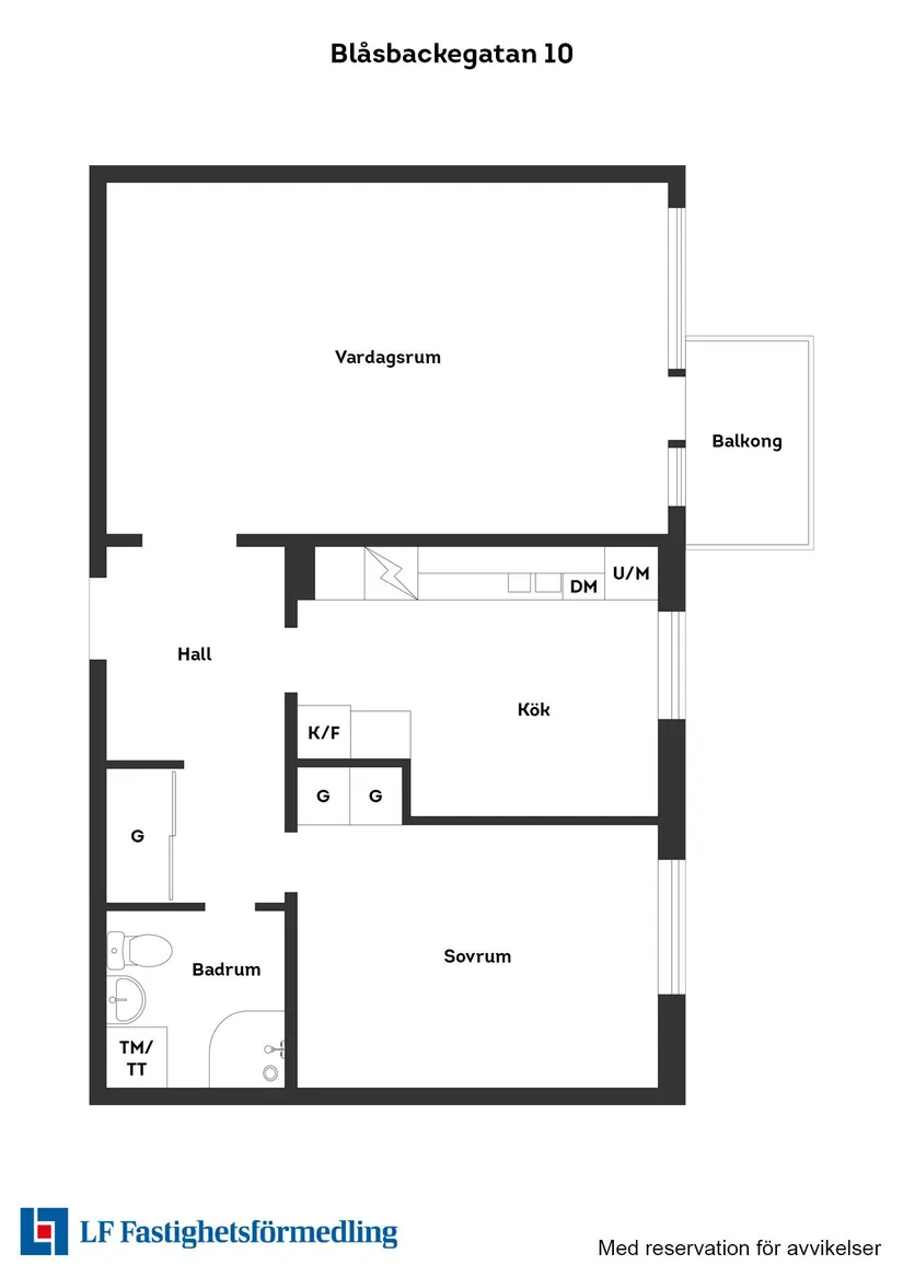 Bostadsrätt, Blåsbackegatan 10, Nyatorp, Halmstad