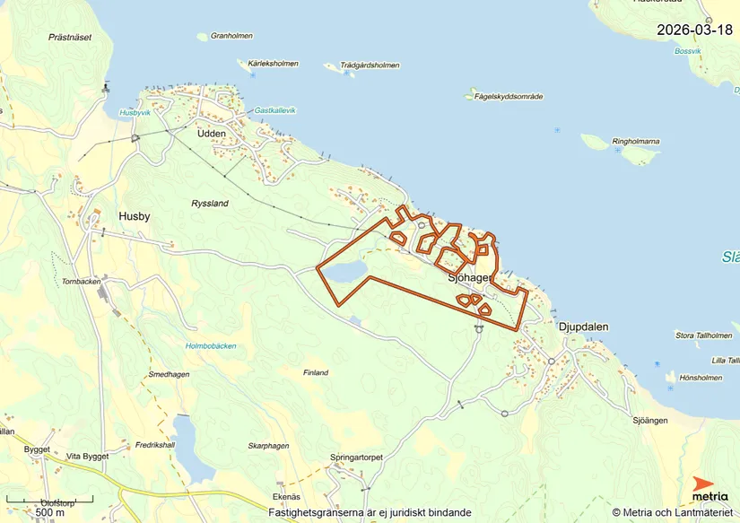 Gård/Skog,  Bertils väg 1, Mogata, Söderköping
