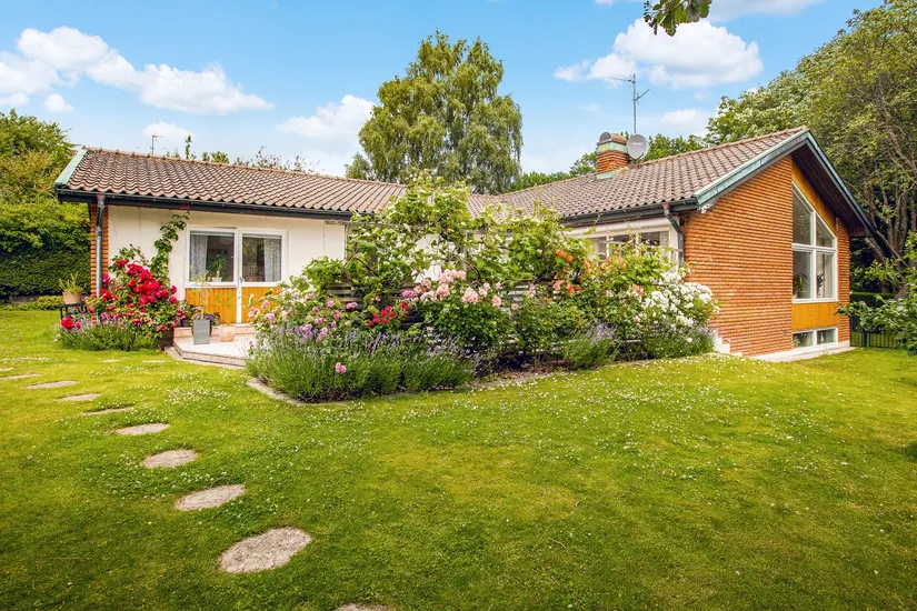 Villa, Hills väg 1, Galjevången, Lund