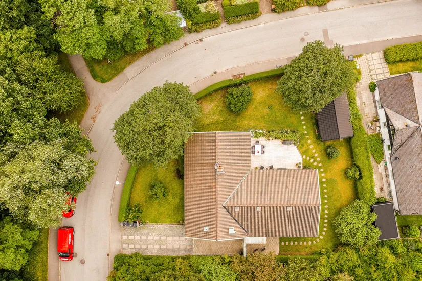 Villa, Hills väg 1, Galjevången, Lund