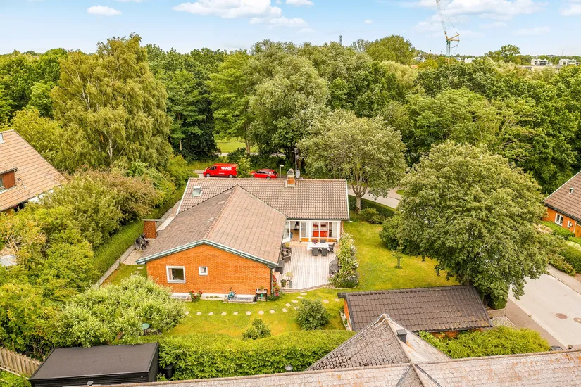 Villa, Hills väg 1, Galjevången, Lund