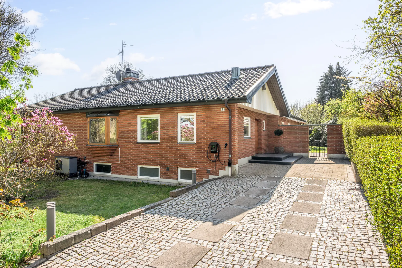 Villa, Hills väg 1, Galjevången, Lund