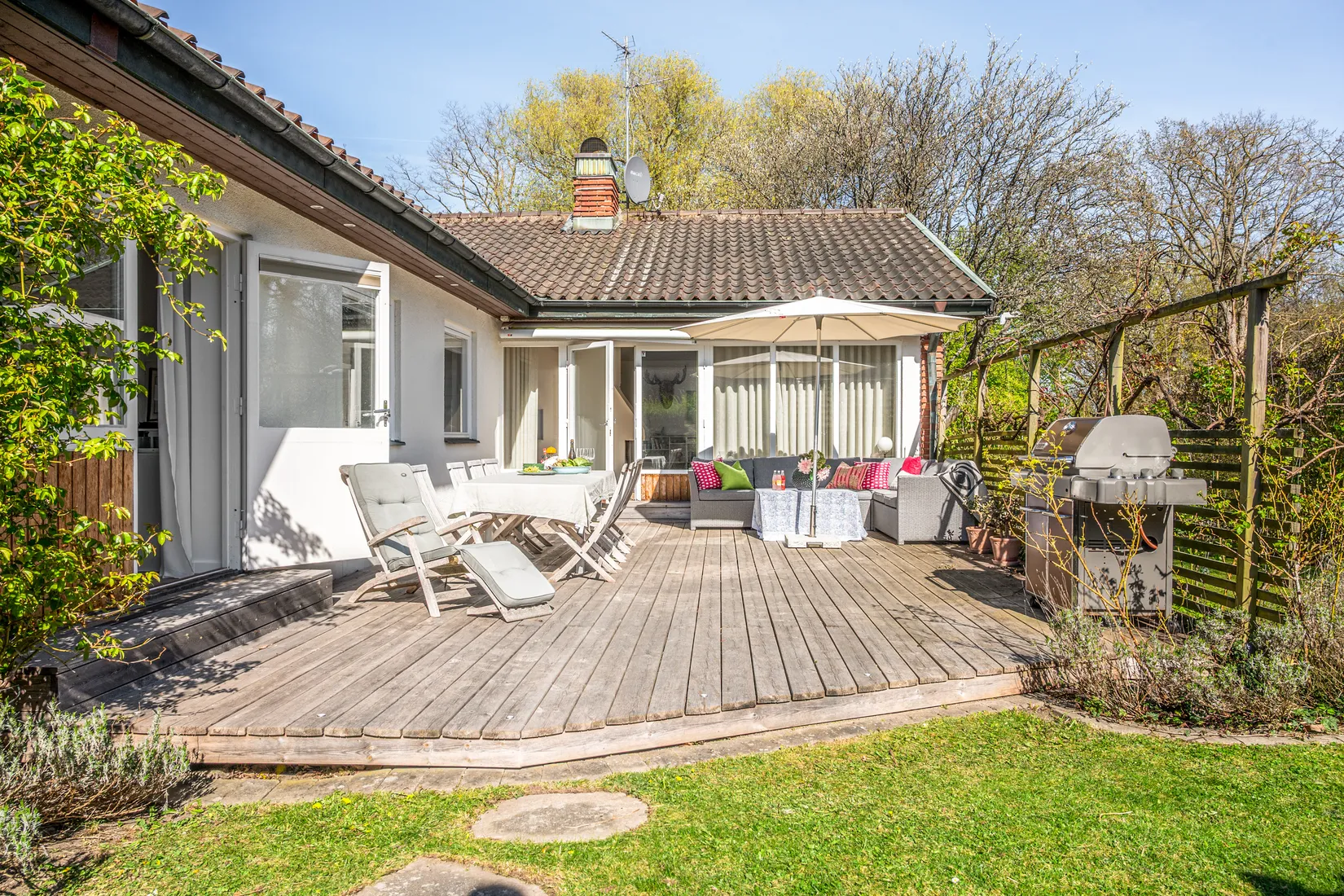 Villa, Hills väg 1, Galjevången, Lund