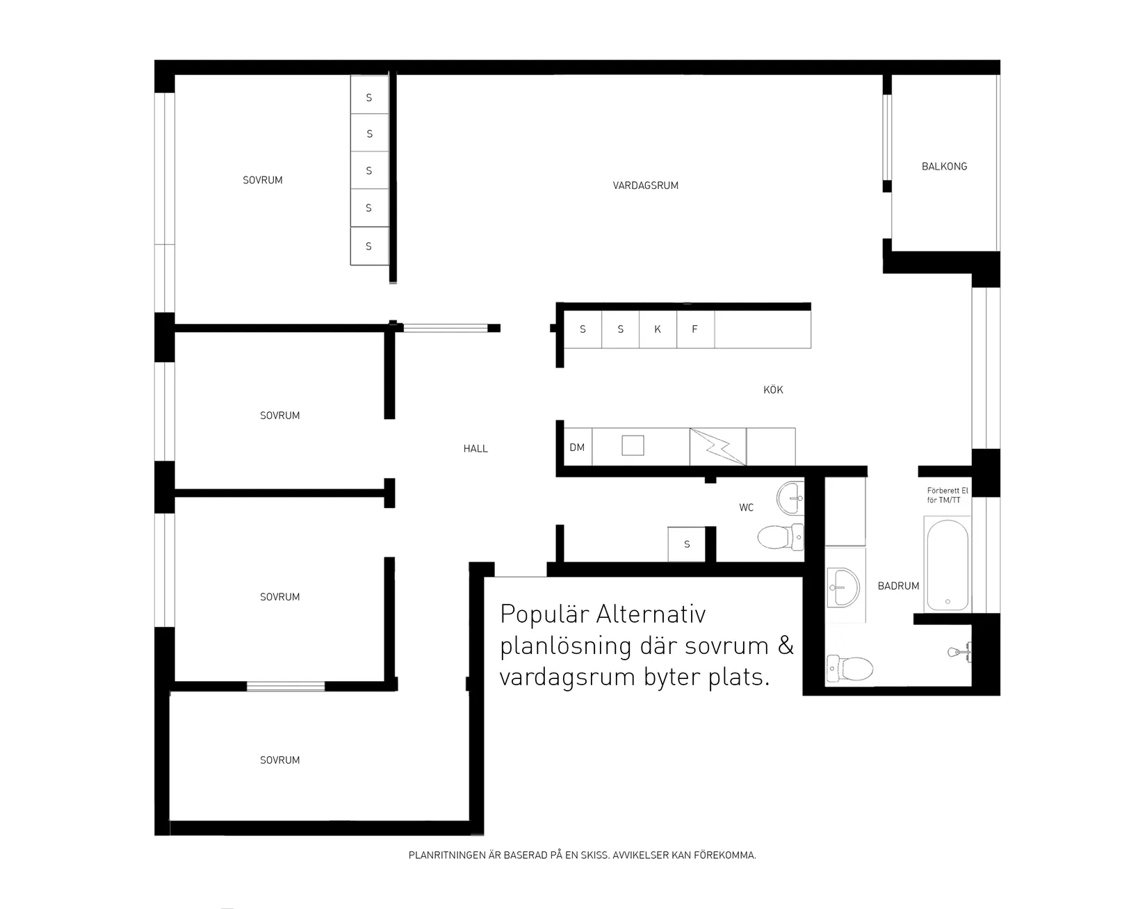 Bostadsrätt, Tideliusgatan 43 1tr, Södermalm, Stockholm