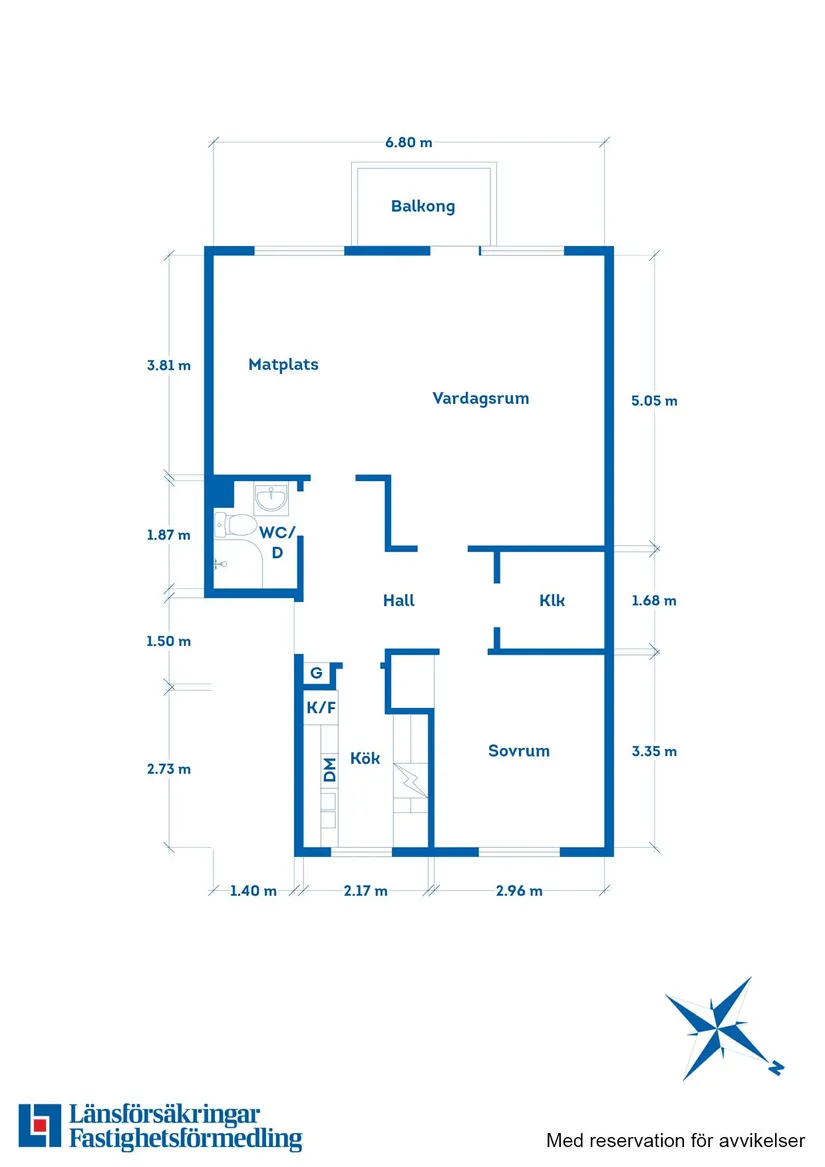 Bostadsrätt, Terrassgatan 10A, Centralt, Motala
