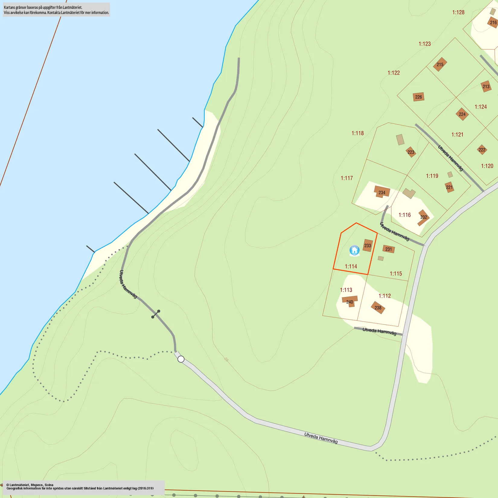 Fritidshus, Utveda hamnväg 233, Vätö, Norrtälje