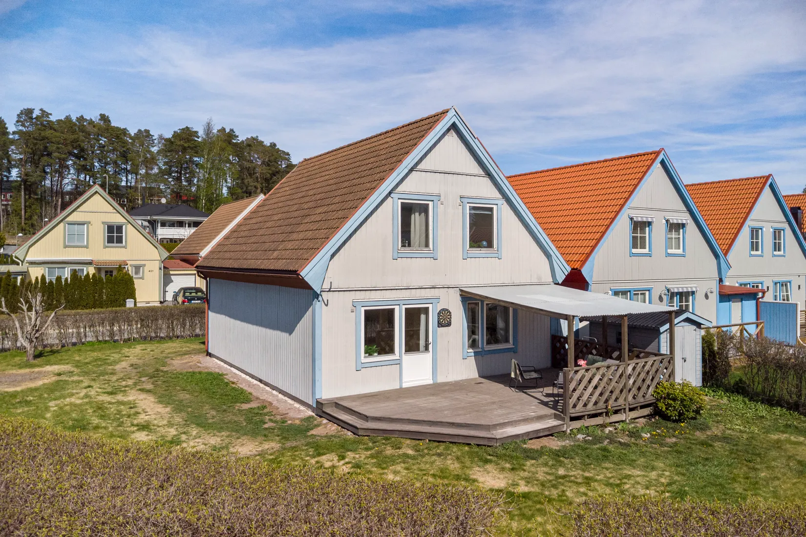 Villa, Radhus, Skattegårdsvägen 429, Vinsta, Stockholm