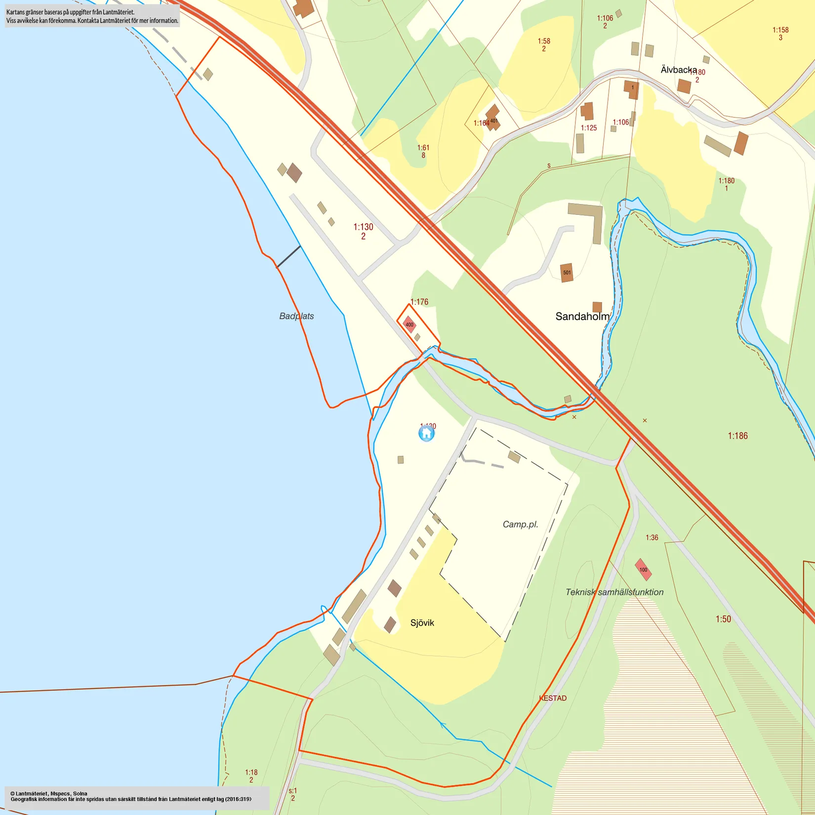 Villa, Sanda Sjövik 1, Sanda, Årjäng