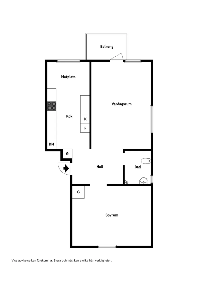 Bostadsrätt, Visitörsgatan 4, Eneborg, Helsingborg