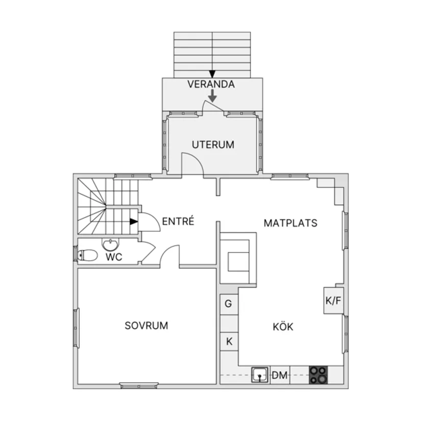 Villa,  Rosendal, Trosa