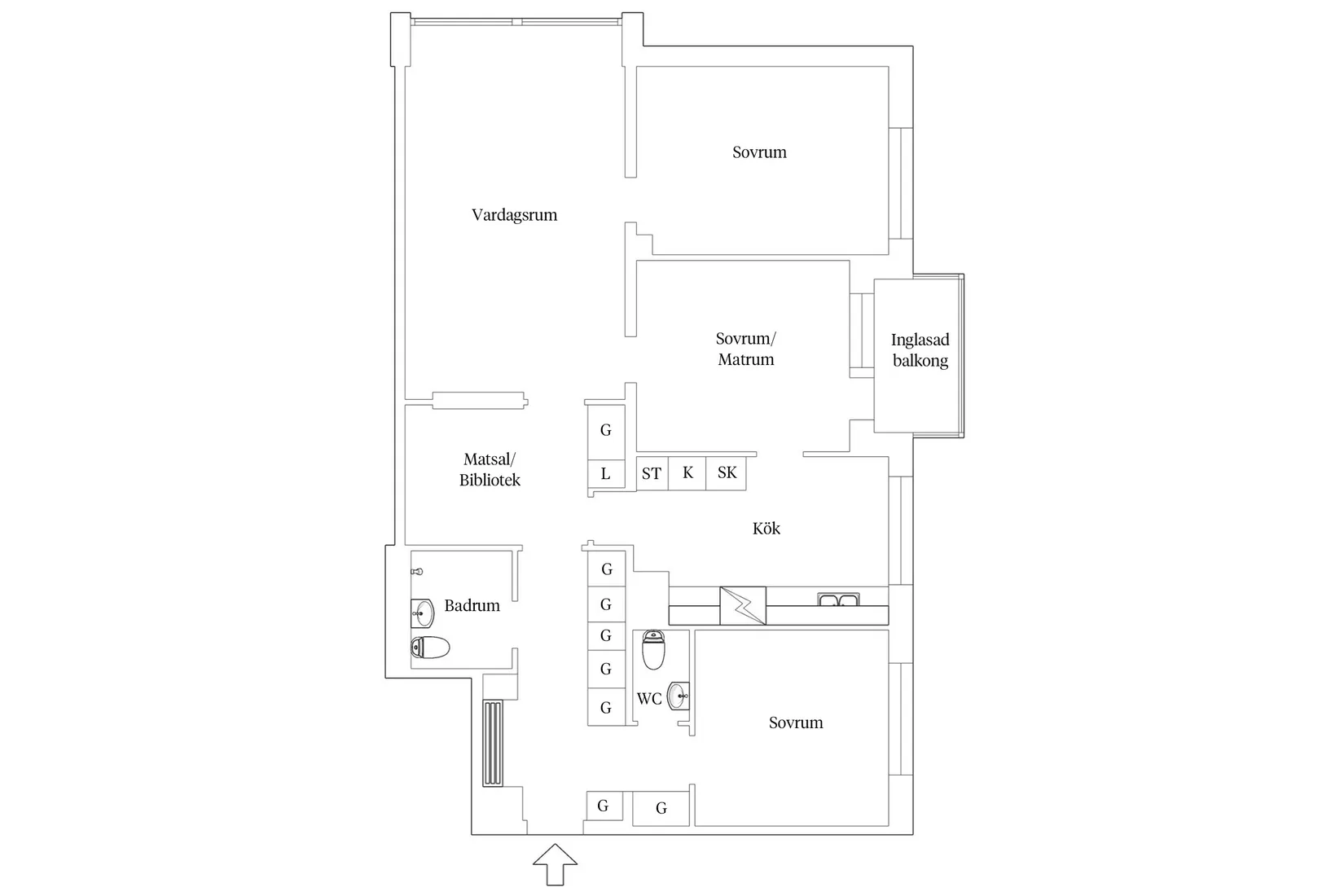 Bostadsrätt, Bodalsvägen 22, Bodal, Lidingö