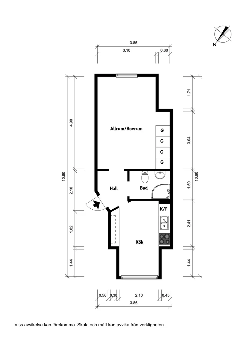 Bostadsrätt, Tågagatan 39, Tågaborg, Helsingborg