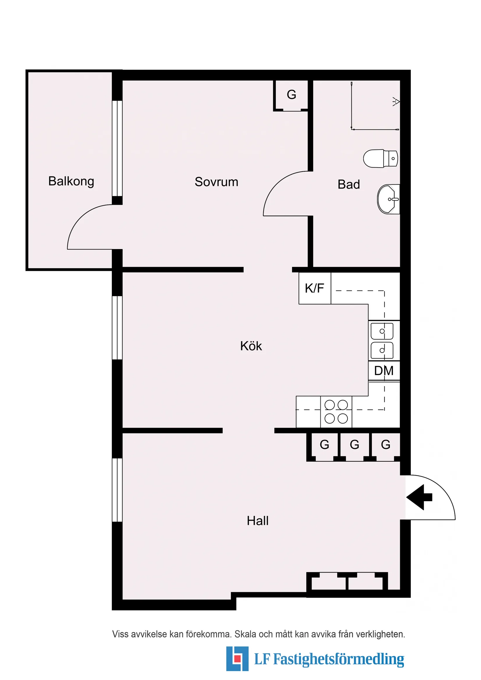 Bostadsrätt, Rödkullastigen 3B, Almhög, Malmö
