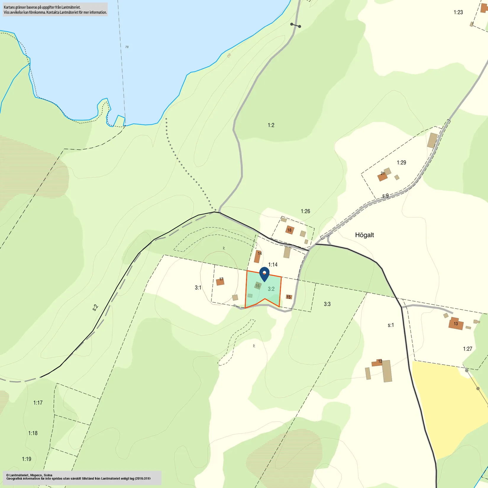 Fritidshus, Högalt 16, Hishult, Laholm