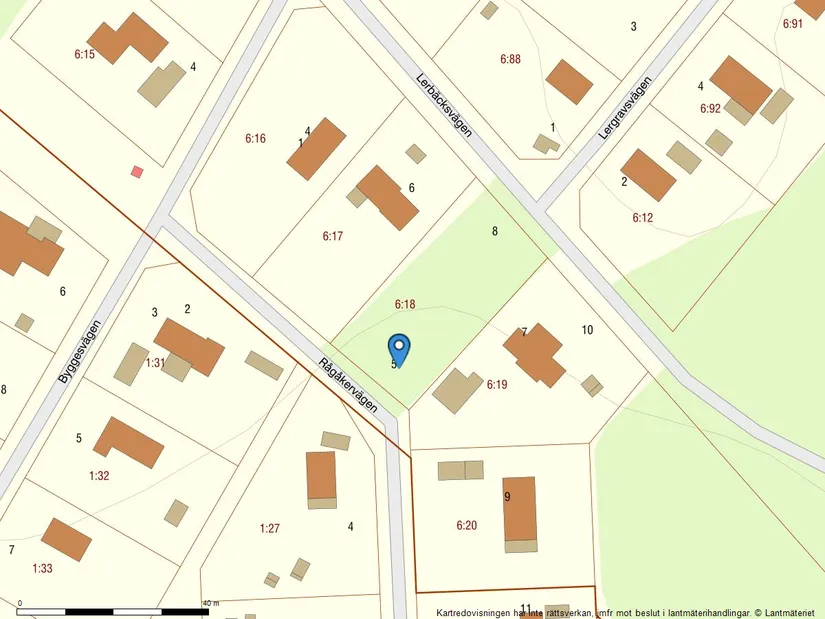 Tomt, Rågåkervägen 5, Lerbäckshult, Ängelholm