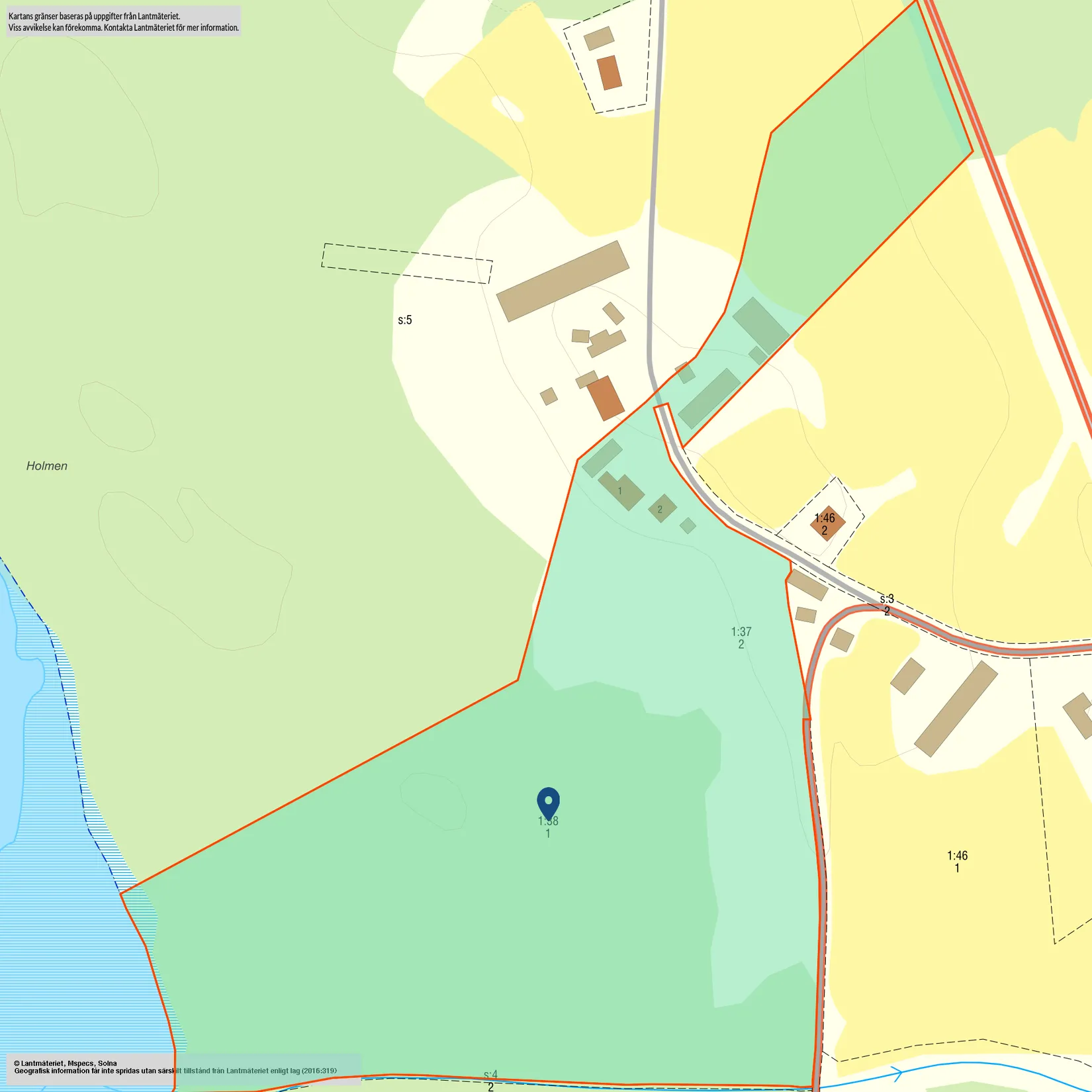 Gård/Skog, Mosshult Gabinusgården 1, Mosshult, Åtvidaberg