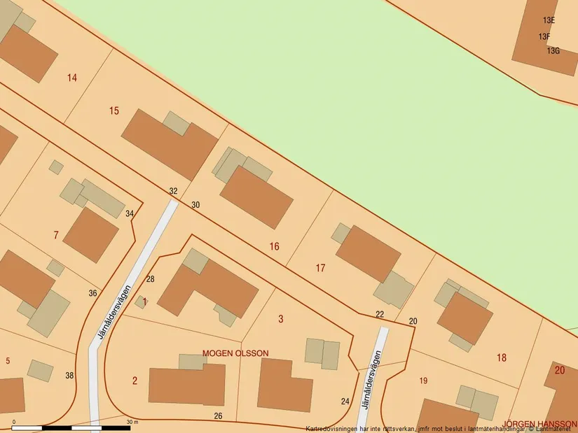 Villa, Järnåldersvägen 30, Vä, Kristianstad