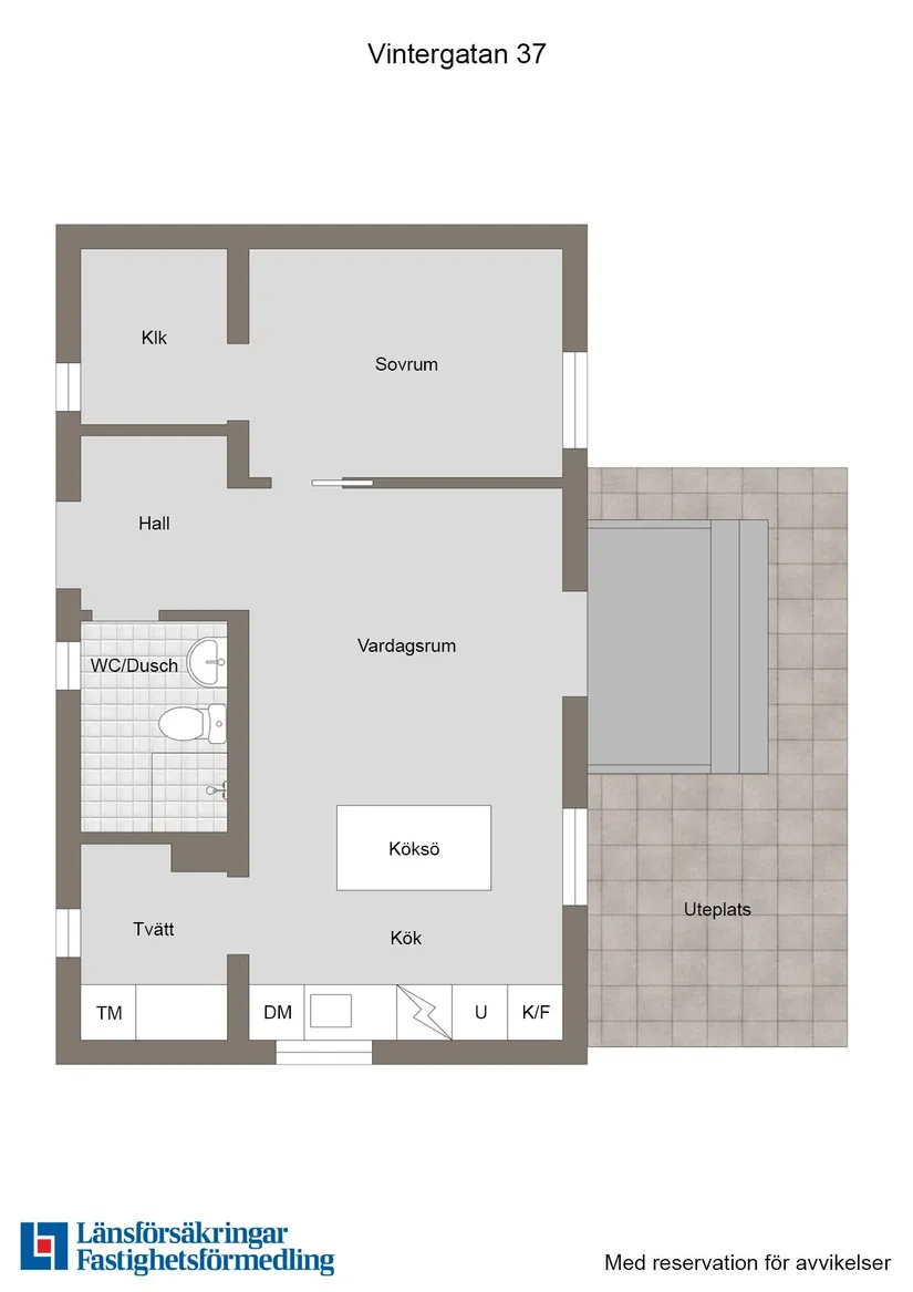 Bostadsrätt, Vintergatan 37, Gånsta, Enköping