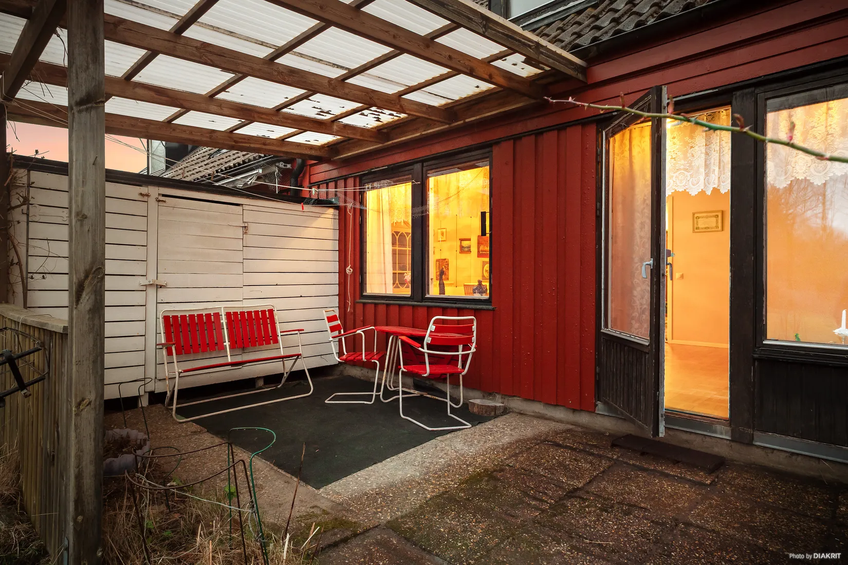 Radhus, Sparrfeltsgatan 40, Kristineberg, Borås